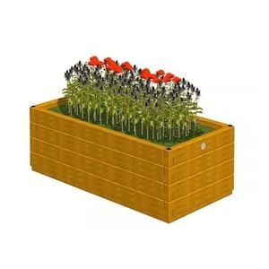 jardinera de madera