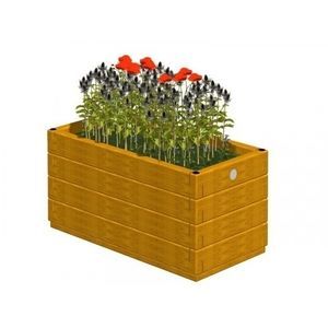 jardinera de madera