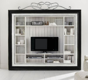 mueble de televisión de estilo clásico