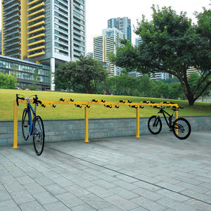 aparcabicis de suelo
