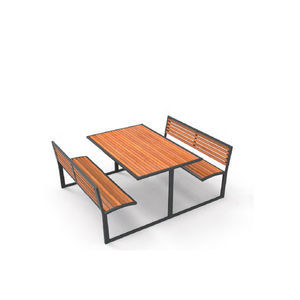 mesa de pícnic contemporánea