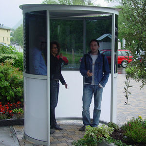 cabina para fumadores