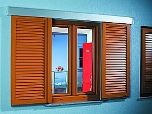 contraventanas correderas / de aluminio / para ventanas / con celosía