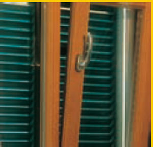 contraventanas plegables / de aluminio / para ventanas