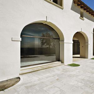ventanal de aluminio / con vidrio doble / con aislamiento térmico