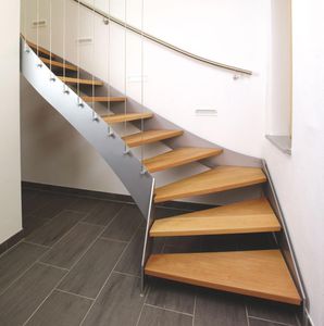 escalera en L