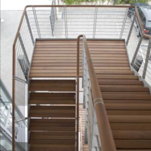 escalera recta