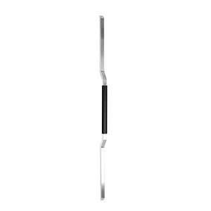 tirador de puerta para puerta / de acero inoxidable / de aluminio anodizado / contemporáneo