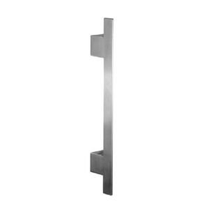 tirador de puerta para puerta / de acero inoxidable / contemporáneo / acabado satinado