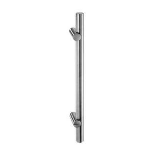 tirador de puerta para puerta / de acero inoxidable / contemporáneo / acabado satinado