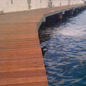 pasarela de madera