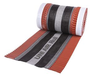 banda impermeable para cumbrera con ventilación