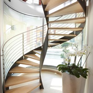 Escalera helicoidal - ELI AC 02 - RIZZI - contemporánea / estructura de