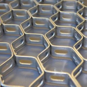 malla metálica de aluminio