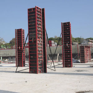 encofrado modular / de acero / para postes / ajustable
