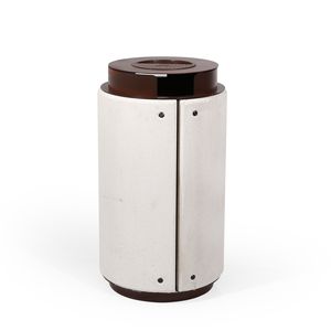 cubo de basura público