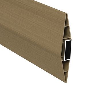 celosía con lamas de aluminio