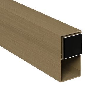 celosía con lamas de aluminio