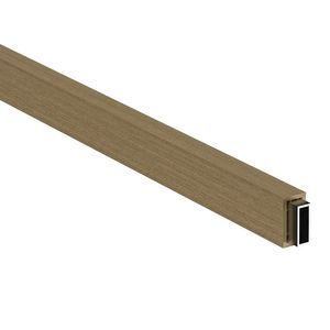 celosía con lamas de aluminio