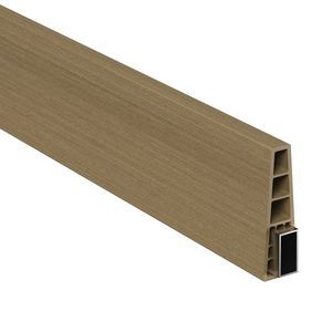 celosía con lamas de aluminio