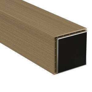 celosía con lamas de aluminio