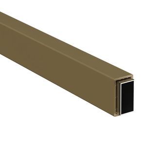 celosía con lamas de aluminio