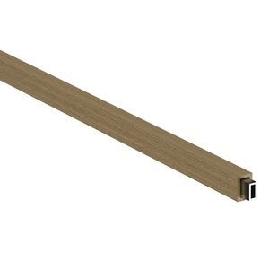 celosía con lamas de aluminio