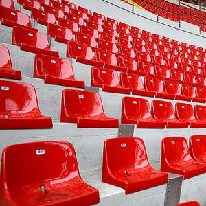 asiento para grada para instalación deportiva