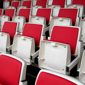 asiento para grada abatible
