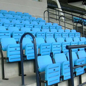 asiento para grada abatible