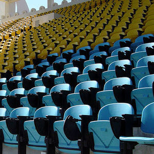 asiento para grada abatible