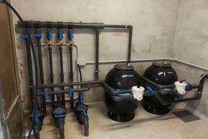grupo de filtración para piscina para piscina pública