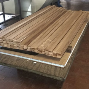 losa de pavimento de teca