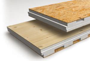 panel sándwich aislante para cubierta