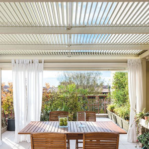 pérgola adosada