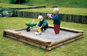 cajón de arena para parque infantil
