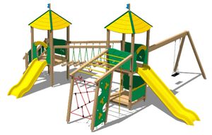 estación de juego para parque infantil