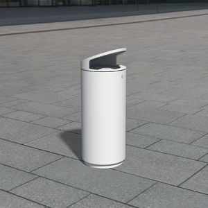 cubo de basura público