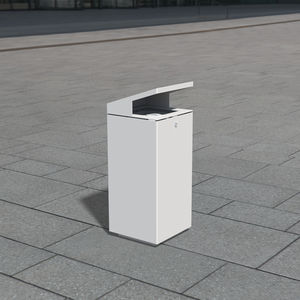 cubo de basura público