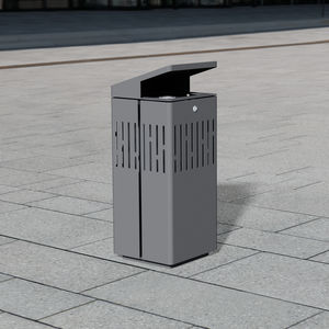 cubo de basura público