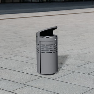 cubo de basura público