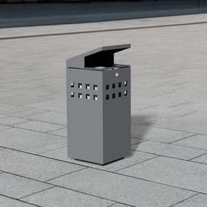 cubo de basura público