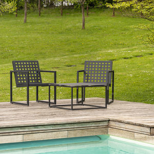 conjunto de jardin contemporáneo