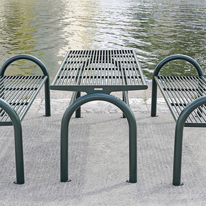 mesa de pícnic contemporánea