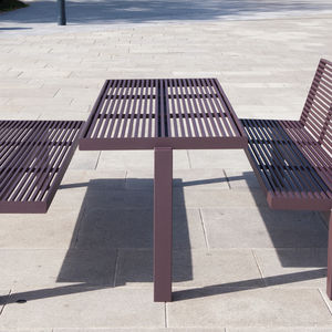 mesa de pícnic contemporánea