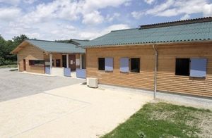 tejado de resina