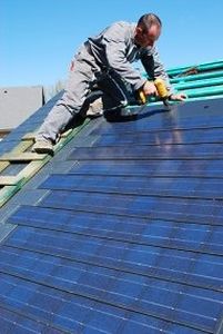 kit solar para estación fotovoltaica / para techado