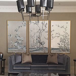 papel pintado oriental
