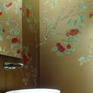 papel pintado oriental