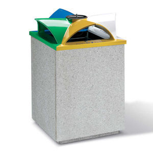 cubo de basura público